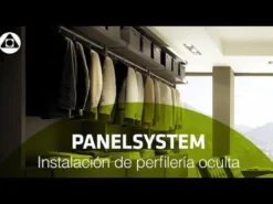 PANELSYSTEM - Perfiles para instalaciones comerciales o vestidores.