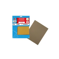 Papel lija para madera, yeso, pintura y barnices