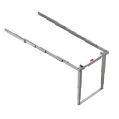 PARTY - Guía extensible de 5 cuerpos con pata regulable para mesa extraíble