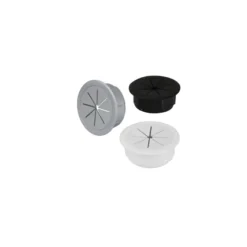 Pasacables circular con goma