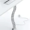 Pasacables tipo vertebra para escritorios