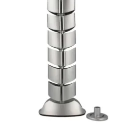 Pasacables tipo vertebra para escritorios