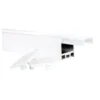 PAULIN - Perfil sobrepuesto con difusor hasta 30W