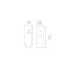 Percha VENUS Simple / Doble Vertical