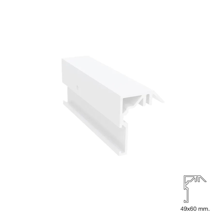 Perfil separador para guía Saheco STAR XL