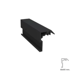 Perfil separador para guía Saheco STAR XL