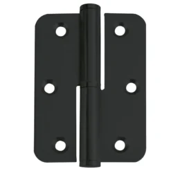 Pernios para puertas de paso de pala ancha REDONDA CERRADA