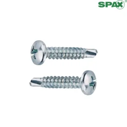 PHILLIPS - Tornillos rosca chapa autoperforante SPAX de cabeza REDONDA DIN 7504