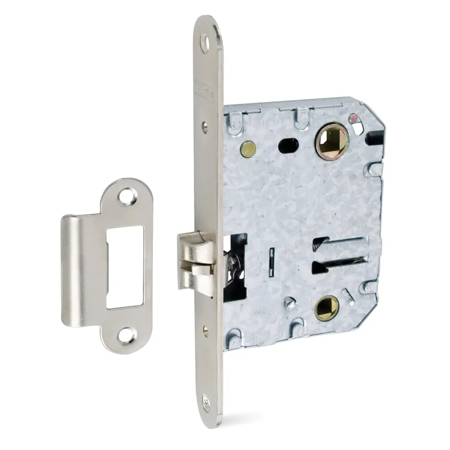Picaportes de Caja TESA 134U-5O Reversible Silencioso Con bloqueo en golpe para muletilla a 70 mm