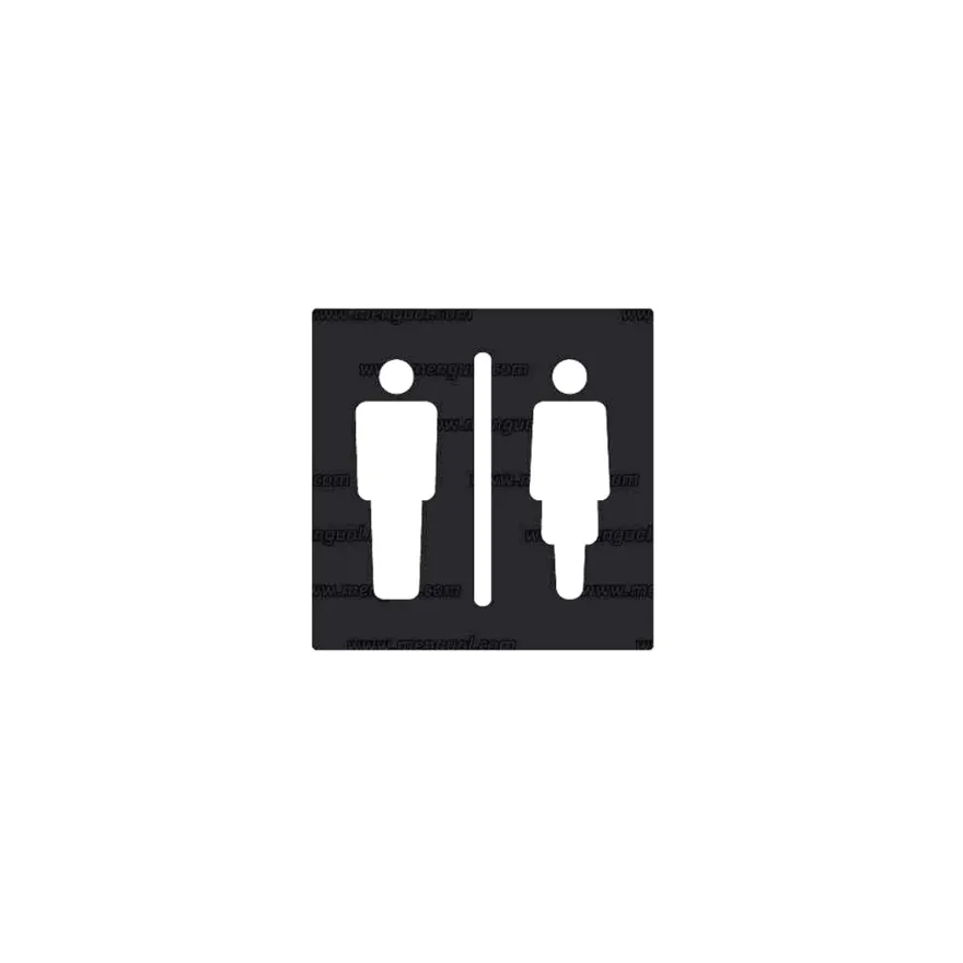Pictogramas en Acero Inoxidable