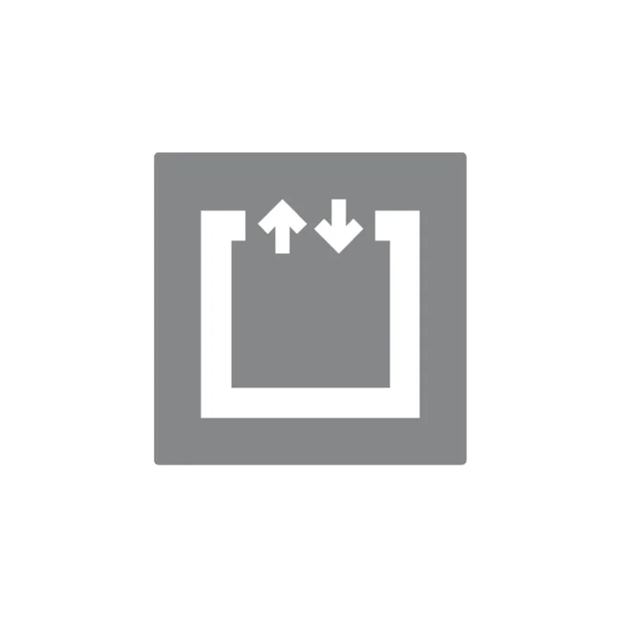 Pictogramas en Acero Inoxidable