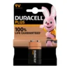 Pila Duracell PlusPower Tipo Petaca (6F22-9V)