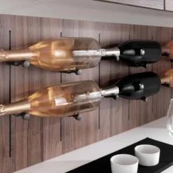PIN - Botellero y portaestante para perfil sin anclaje