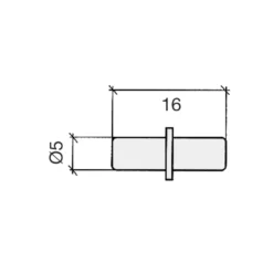 PITO - Portaestante tubular para estantes