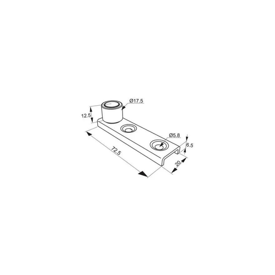 Pivote guiador para los sistemas Klein K150/K300