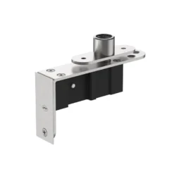 Pivote superior con eje articulado para puertas batientes