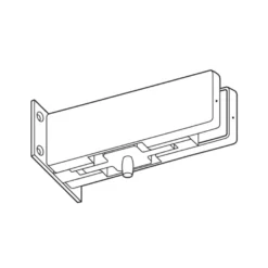 Pivote superior costado madera-vidrio para cierrapuertas y puerta de vidrio