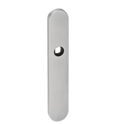 Placa ciega oval con muelle para manillas JNF