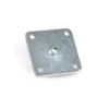 Placa de fijación y varilla roscada M-8 para patas o ruedas
