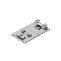 Placas de puertas y cuerpos para bisagras Cristallo de Blum