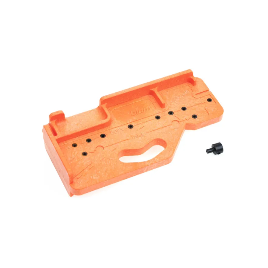 Plantilla de mecanizado para trasera de cajón Blum Legabox