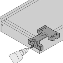 Plantilla mecanizado cajones Tandem/Movento de Blum