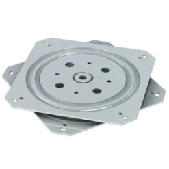 Plataforma giratoria para instalar bajo un sobre de madera.