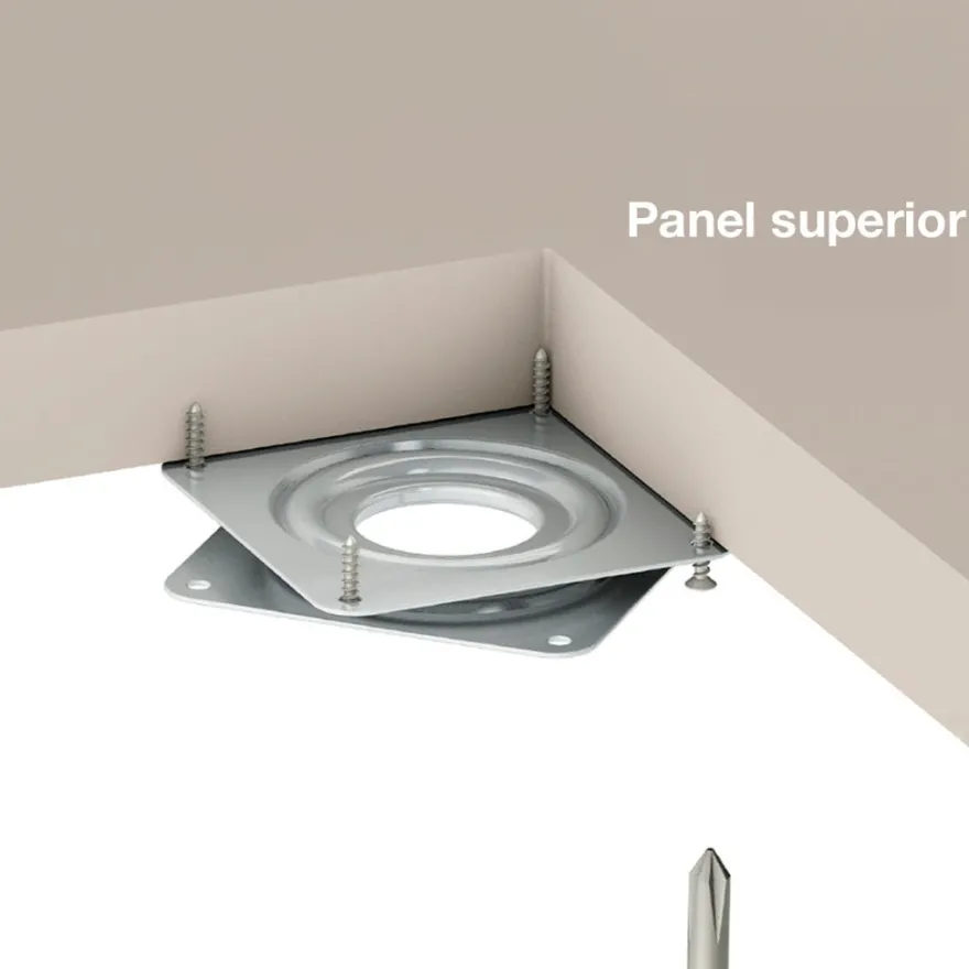 Plataforma giratoria para sobres de madera