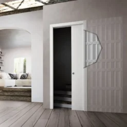 PLATINUM MAESTRO - Armazón para puertas correderas de hoja única o doble para placa de yeso