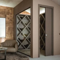 PLATINUM MAESTRO PARA REVOQUE - Armazón para puertas correderas de hoja única o doble