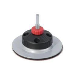 Plato abrasivo adhesivo ajustable antivibración para taladro atornillador Wolfcraft