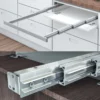 PLEGO - Guías 5 cuerpos autoarrastre para mesa extensible oculta