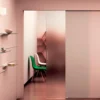 POCKET GLASS 150 - Herrajes para puertas correderas de vidrio hasta 150 Kg.