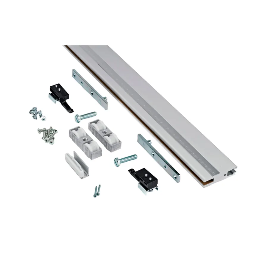 POCKET GLASS 150 - Herrajes para puertas correderas de vidrio hasta 150 Kg.