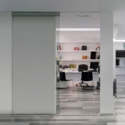 POCKET GLASS 150 - Herrajes para puertas correderas de vidrio hasta 150 Kg.