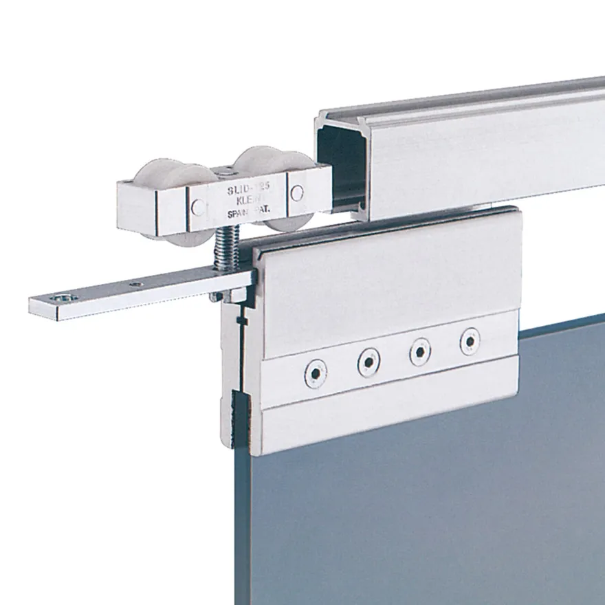 POCKET GLASS 150 - Herrajes para puertas correderas de vidrio hasta 150 Kg.