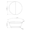 Pomo de madera BERET