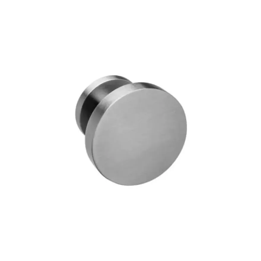 Pomo fijo circular Ø70 de base redonda