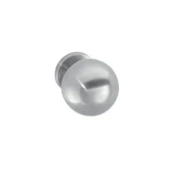 Pomo fijo esferico Ø65 con base redonda
