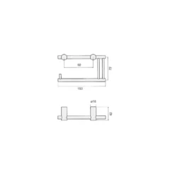 Portarrollos para el papel higiénico BCN
