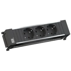 POWER FRAME - Módulo encastrable con enchufes y cargador USB