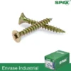 POZIDRIVE - Tornillo Spax de cabeza plana bricomatado - Envase Industrial
