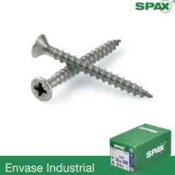 POZIDRIVE - Tornillos SPAX cabeza plana zincados - Envase Industrial