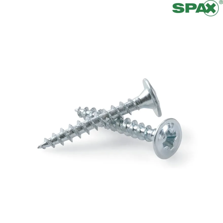 POZIDRIVE - Tornillos SPAX de cabeza ancha con arandela zincados