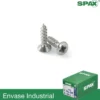 POZIDRIVE - Tornillos SPAX de cabeza gota sebo para bisagras - Envase Industrial