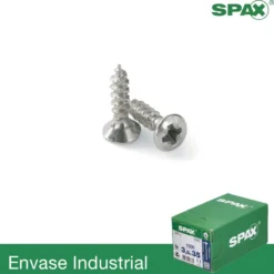 POZIDRIVE - Tornillos SPAX de cabeza gota sebo para bisagras - Envase Industrial