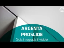 PROSLIDE - Guía empotrable para puertas correderas hasta 100 Kg.