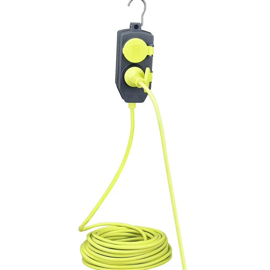 PRO XT - Alargo de 15 m. 4 tomas schuko.
