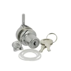 910 PUA - Cerradura embutida con bulón de anclaje para cristal