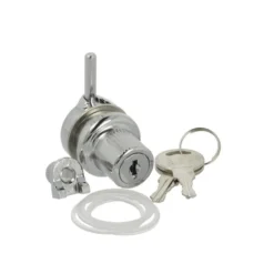 910 PUA - Cerradura embutida con bulón de anclaje para cristal